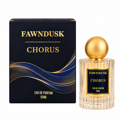 Fawndusk Chorus Eau De Parfum – Fresh, Bold & Unforgettable | 50ml + FREE 8ML Tester Worth ₹299